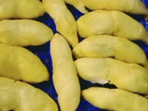 Sầu riêng lột múi